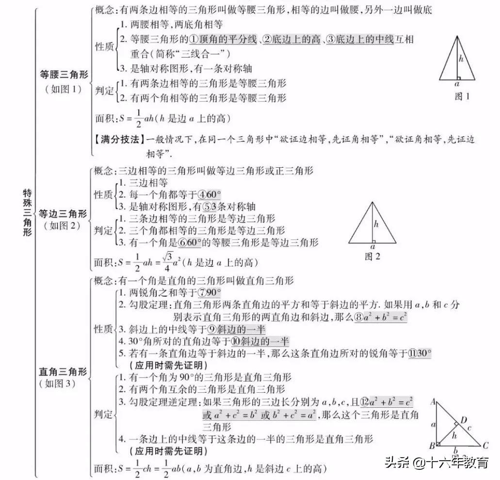 初中数学中考真题分类精编八年级,初中数学知识大全一本全解