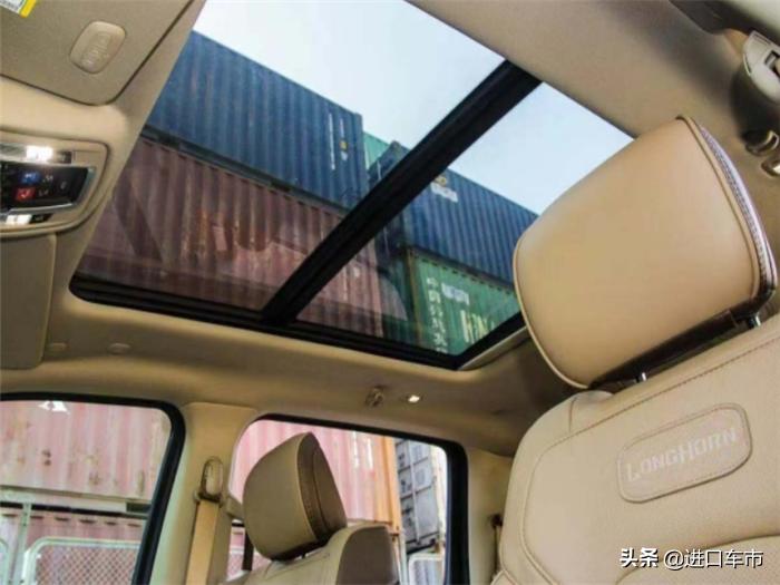 美式经典肌肉车内饰,道奇公羊长角号2023款顶配限量版