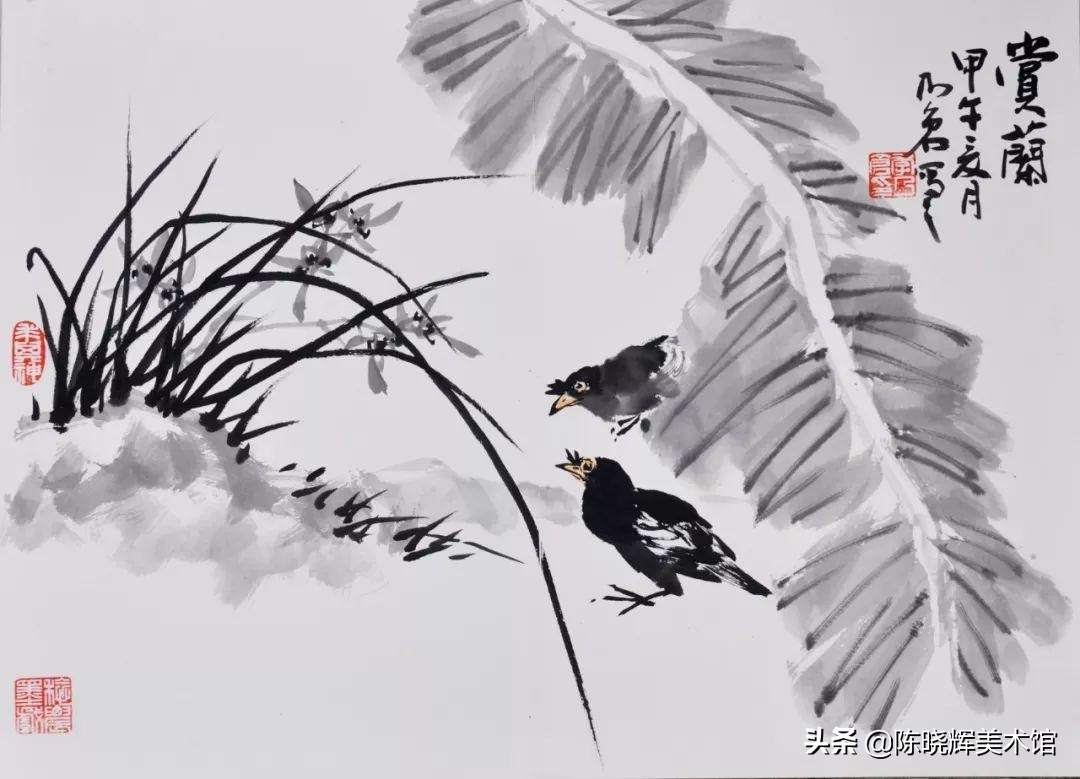 国画芭蕉教学设计,写意芭蕉的画法步骤