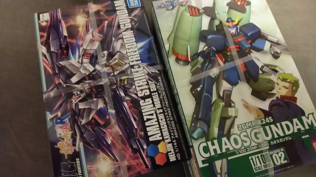 佳作:不同比例的巧妙融合,装上背包你就是混沌高达