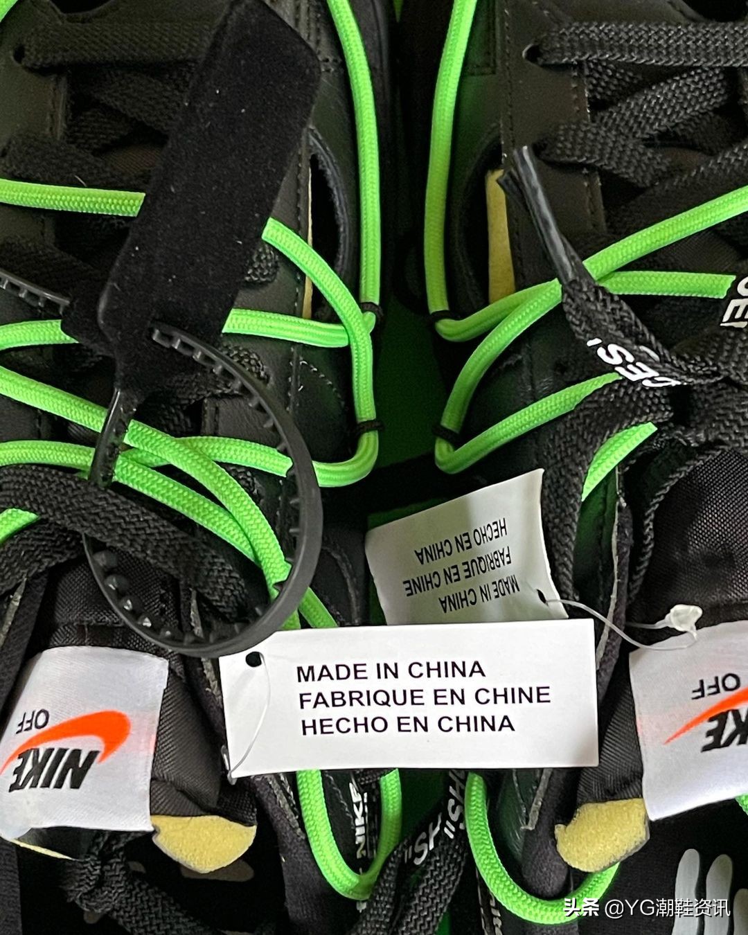 owxnikedunklow新配色实物曝光,nikeblazerlow米白粉色