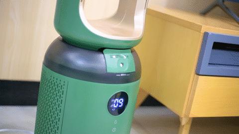 大宇无叶电风扇滤网正反面,大宇空气净化器无叶风扇