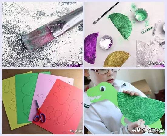 恐龙贺卡手工制作,纸盒手工制作大全创意幼儿园恐龙