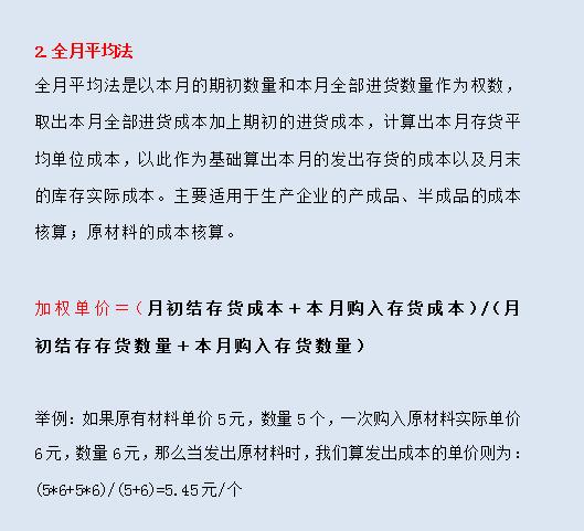 财务人必学的成本核算,会计成本核算教程