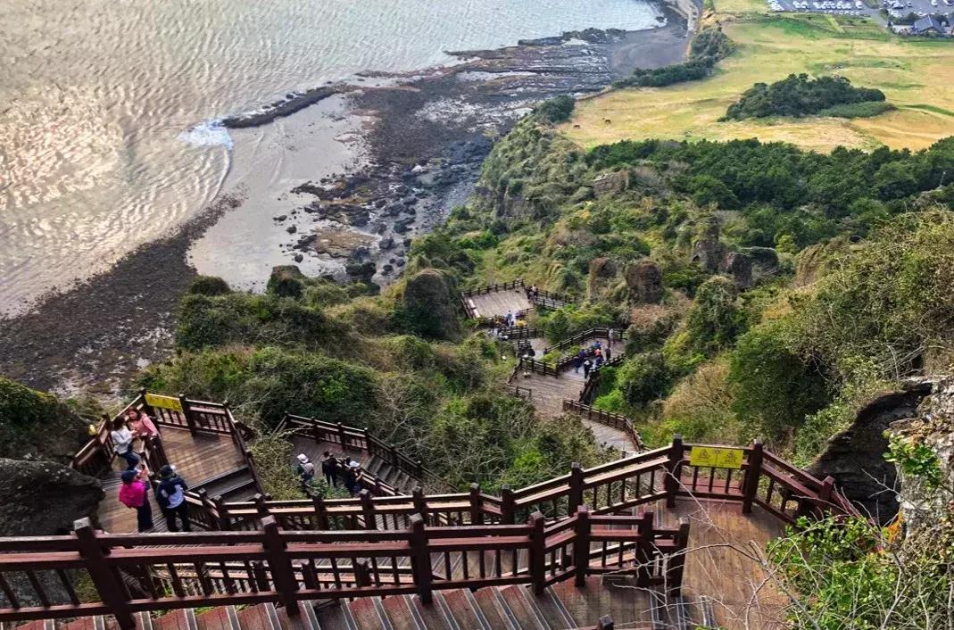 济州岛小清新旅游攻略,济州岛冬日街景