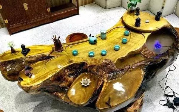 根雕茶台哪种材质好,根雕茶台和其他茶台的区别