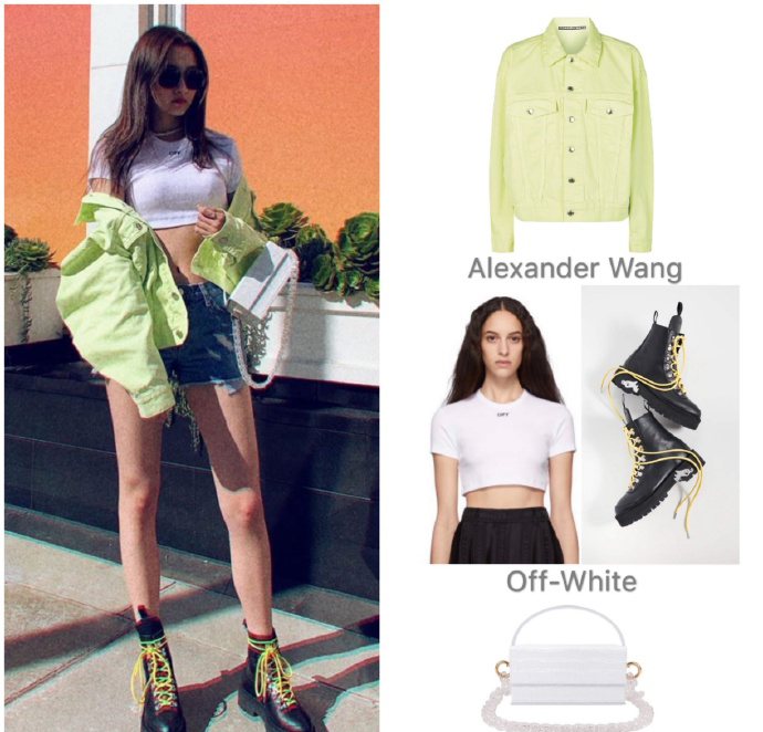 关晓彤穿着露肚脐可爱图片,关晓彤黑色露脐装