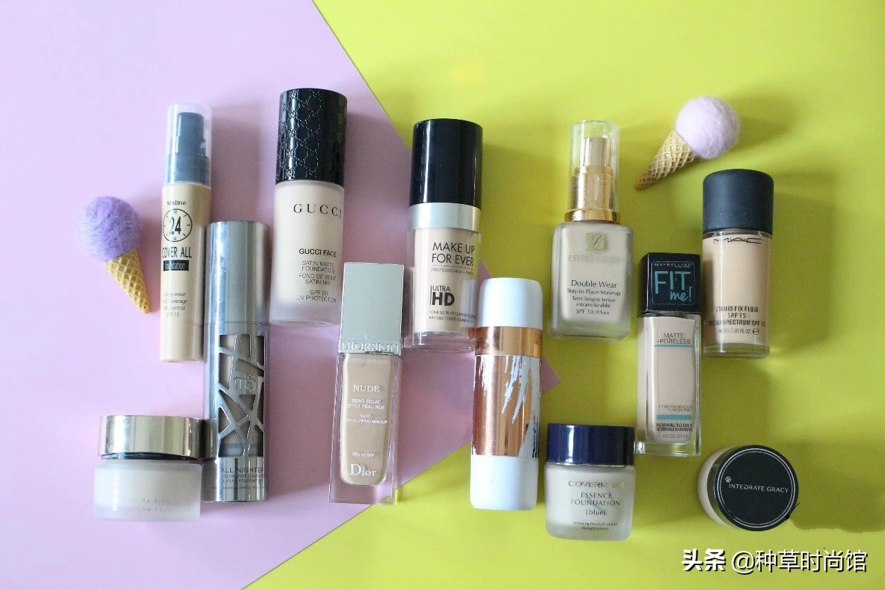 12色粉底,粉底选平价还是大牌的好用