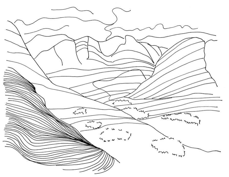 石头画零基础入门教程,一步一步教你画石头