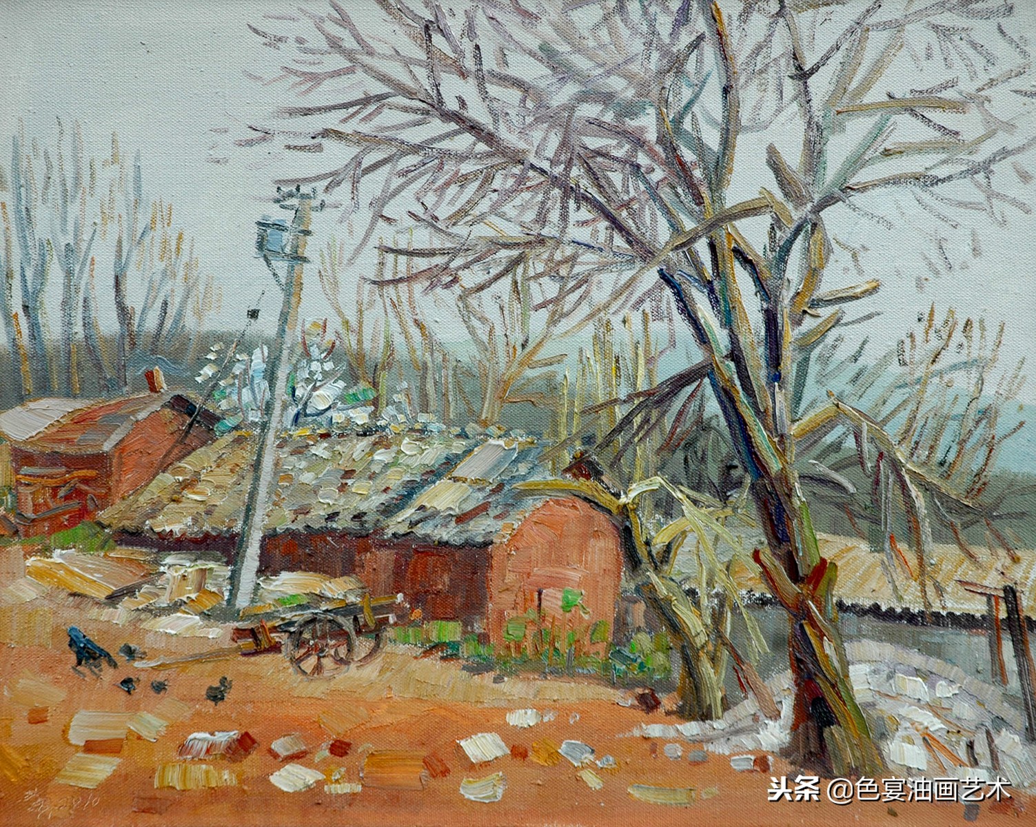 俄罗斯油画大师风景油画教程视频,油画大师油画风景创作教学视频