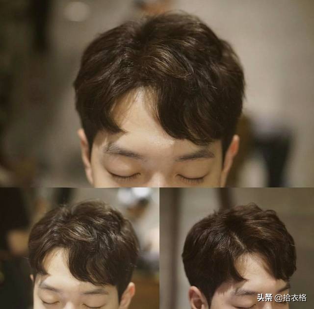 男生烫发蓬松自然韩式,男生烫发蓬松又自然又好看