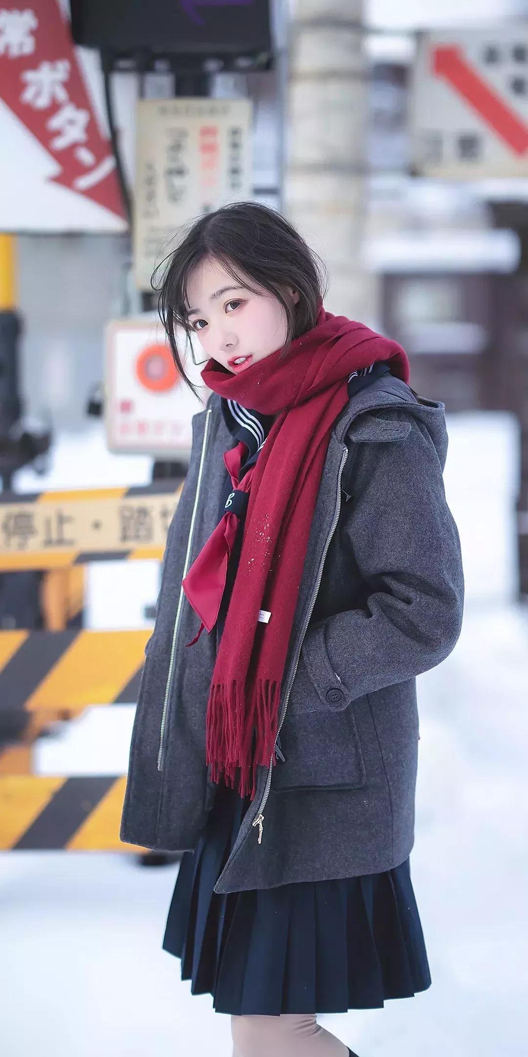 多人黑色jk制服照片壁纸,jk制服女生壁纸高清