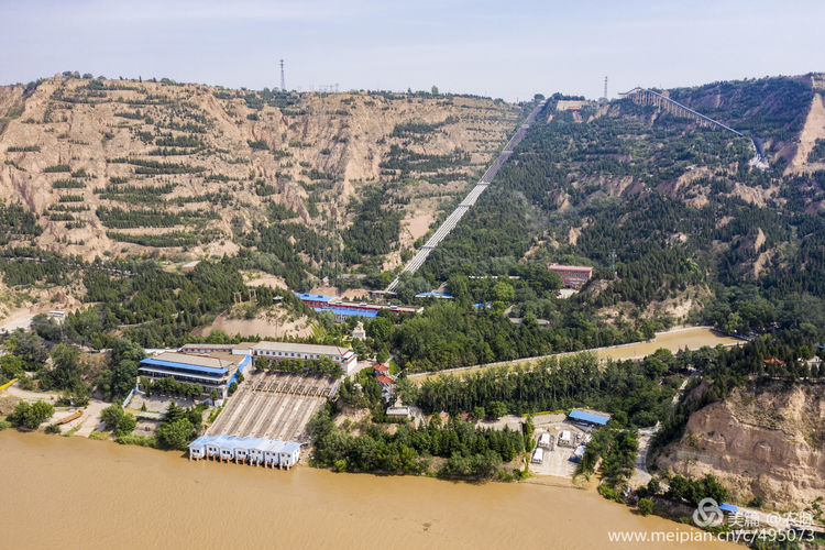 豫西老家放飞机,空中看黄河美景