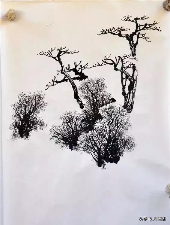 曾刚画山水画上色讲解,如何画山水画教学视频