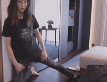 张钧甯开肩的正确方法视频,圆肩驼背张钧甯