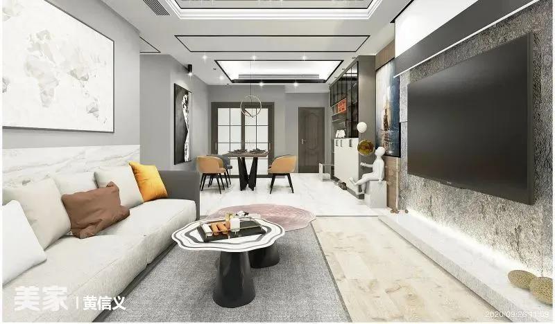 客厅装修设计高级感图文,挑空客厅十字圆顶装修效果图