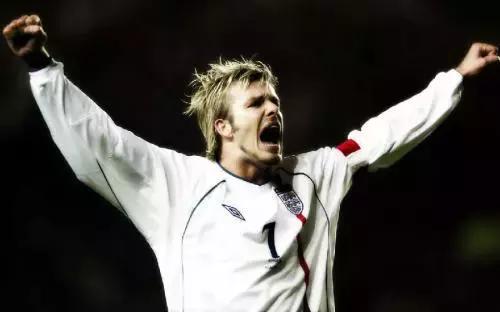 美国足球球星贝克汉姆,曾在中国踢球的球星