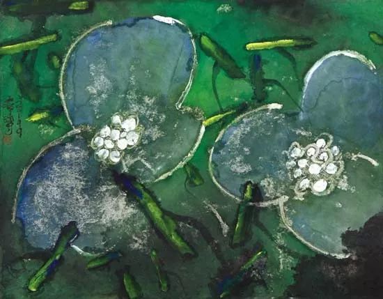 他说画画就是玩玩而已，一不小心成了艺术家