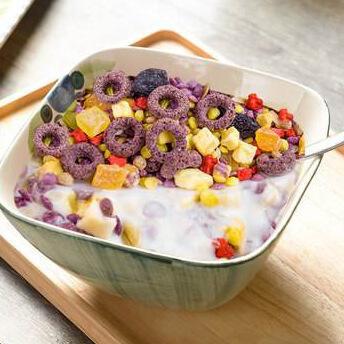 混合水果燕麦片早餐代餐轻松搞定,每日坚果谷物燕麦片早餐做法大全