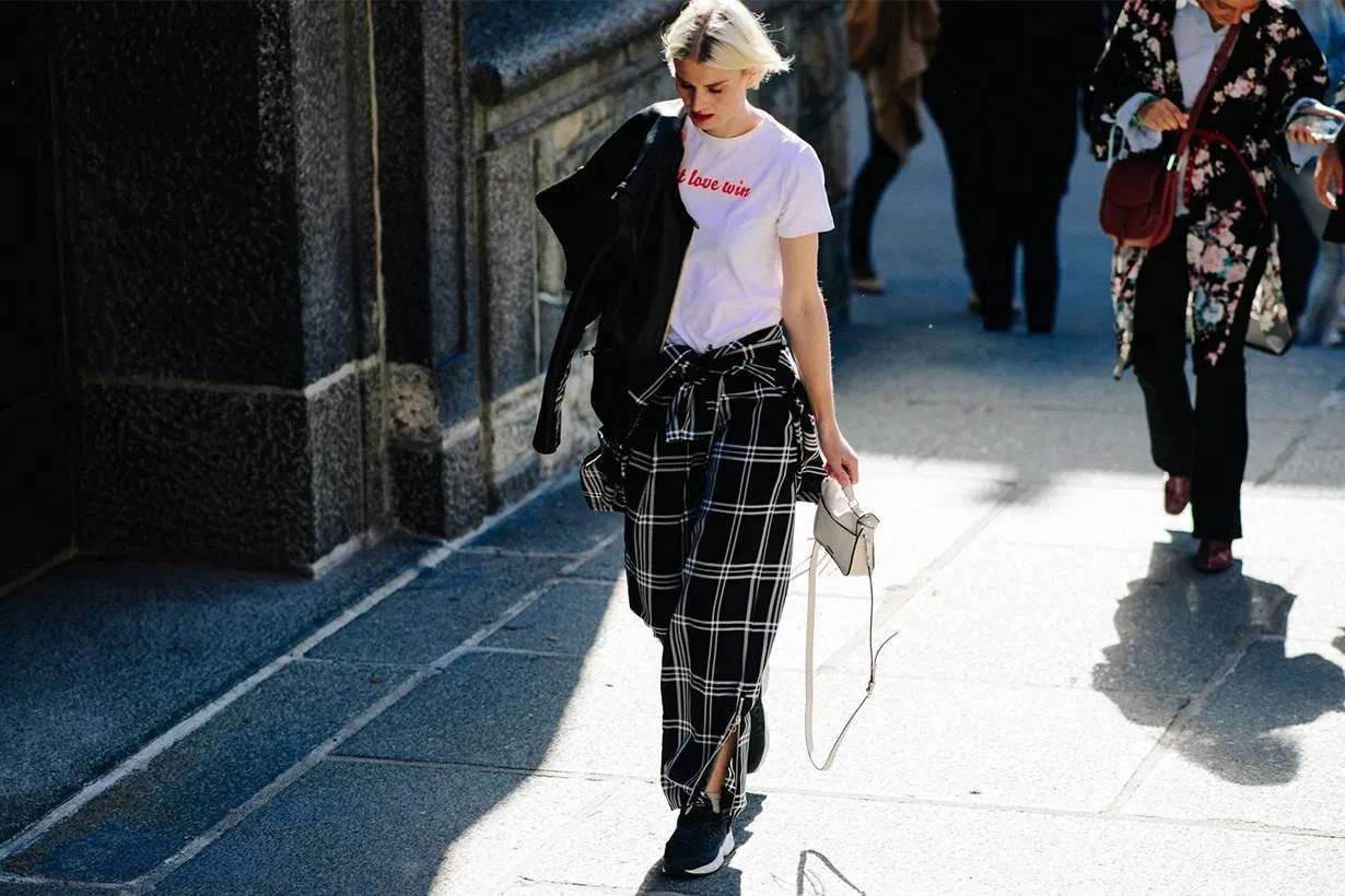 明星参加时装周的着装图片,揭秘明星扎堆时装周