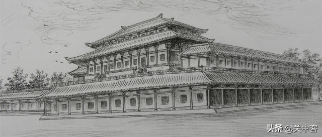 唐朝和秦朝汉朝的宫殿在哪,秦汉关中宫殿分布图