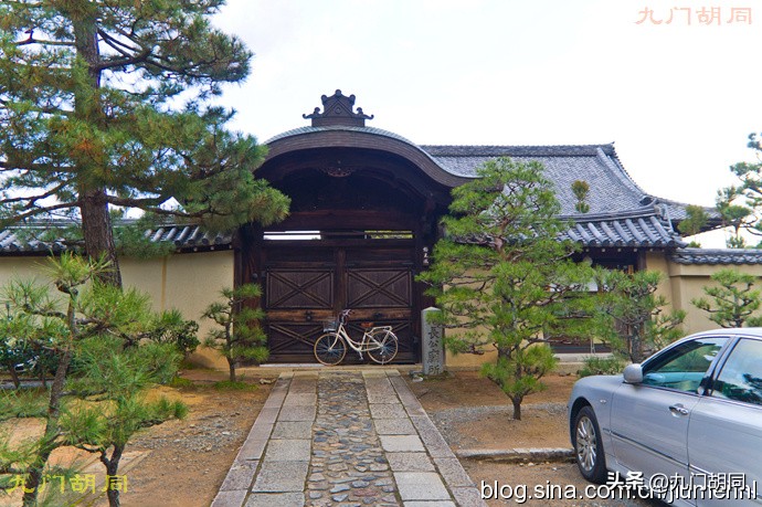 京都大德寺的庭院,织田信长墓地图片大全