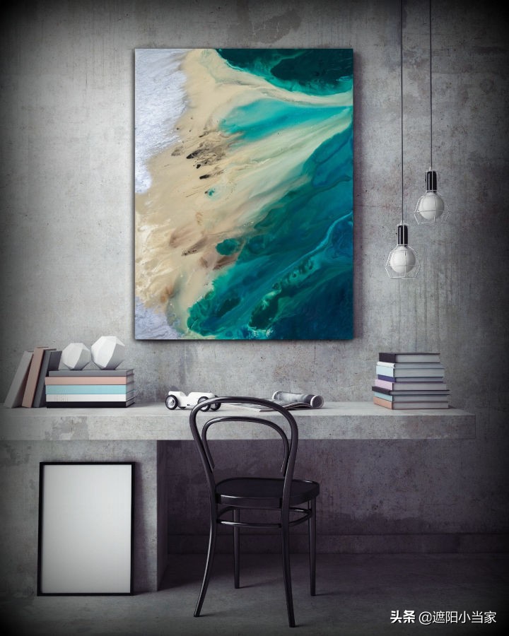 笔触丝滑的装饰画,仙气飘飘的小装饰画