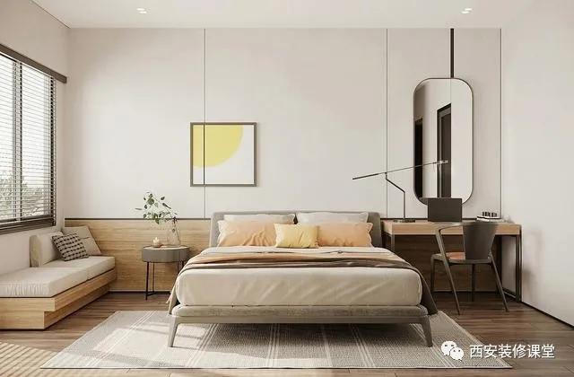 卧室放不下床头柜怎么办,卧室放不下床头柜6种形式搞定