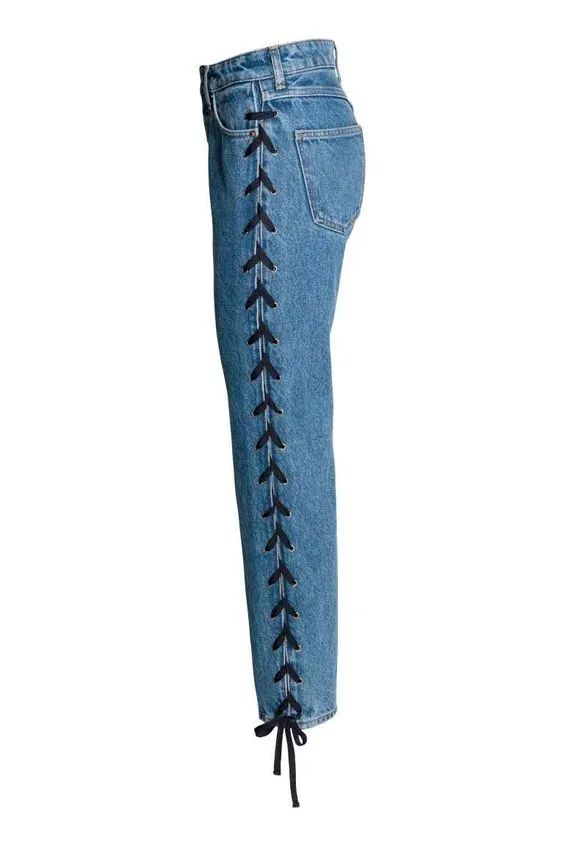 牛仔裤不好看怎么用皮筋改,牛仔裤不穿怎么改造包包