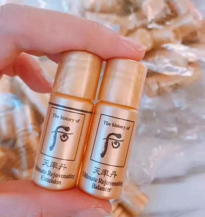 whoo后津率享水乳小样怎样用,韩国whoo后护肤品套装