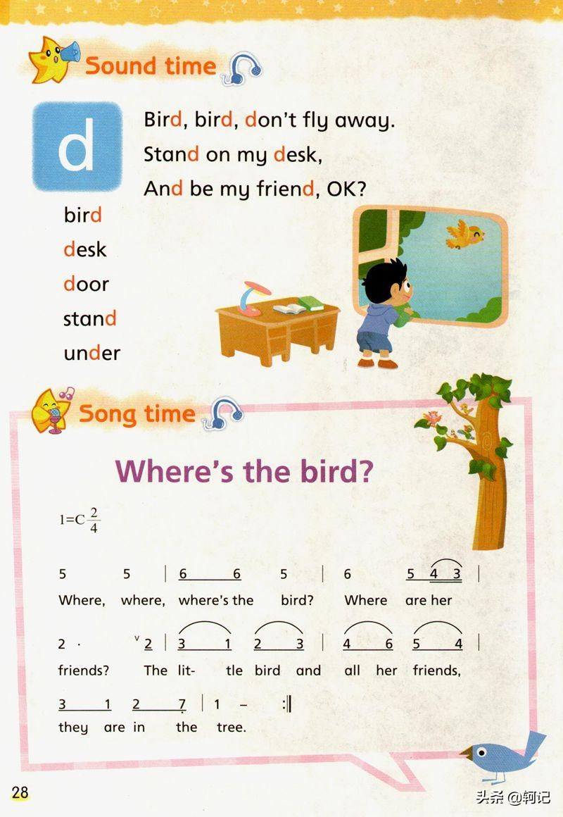 译林版小学英语三年级下册unit3,三年级译林版英语cartoontime