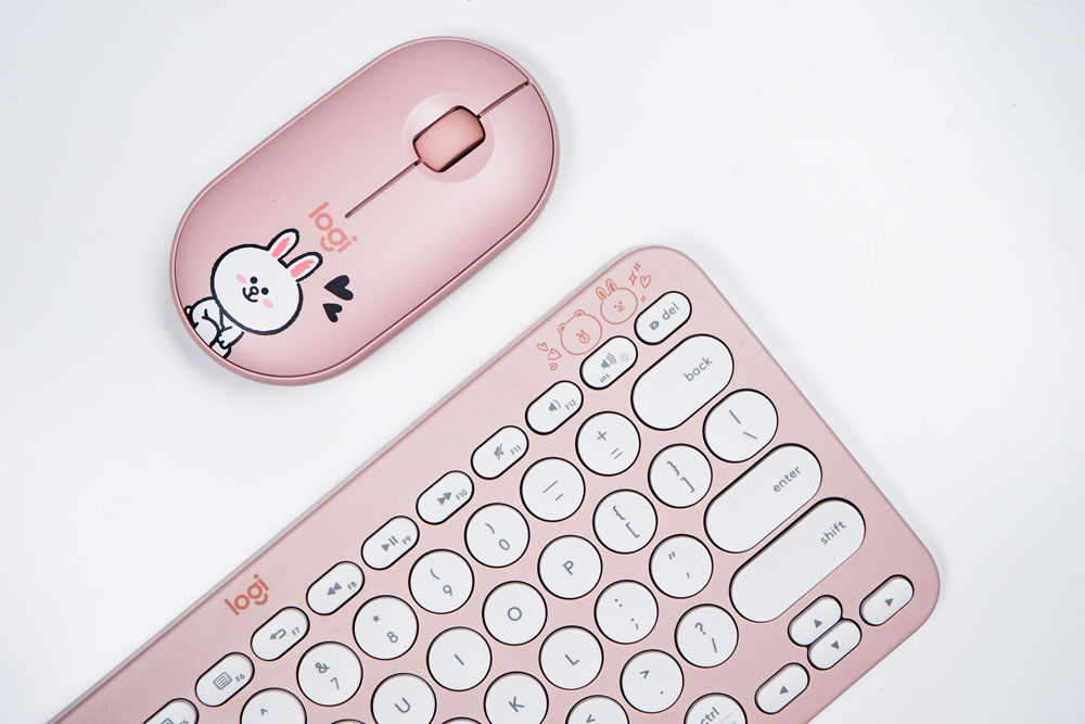 罗技无线蓝牙键鼠套装,罗技支持优联的无线键鼠套装