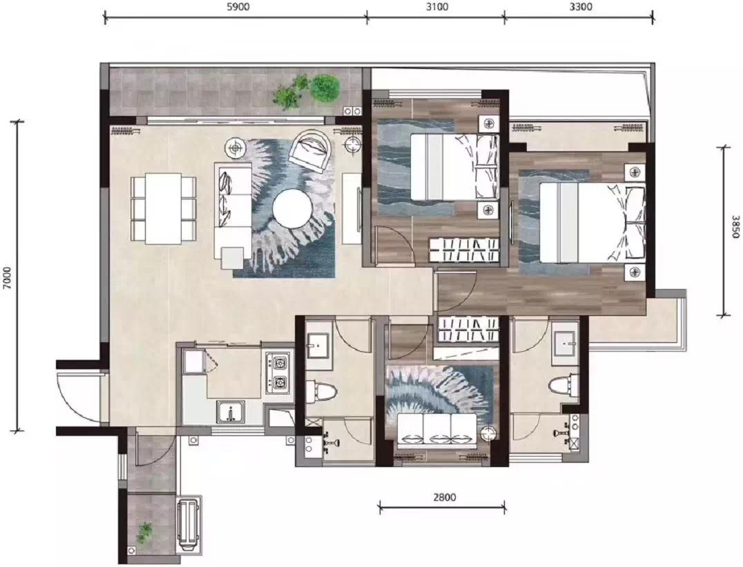 攀成钢高端精装房,攀成钢500万精装房