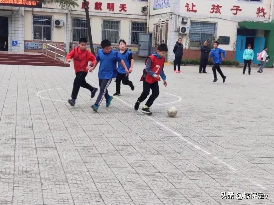 驰骋足球赛场,新市场小学春季足球联赛