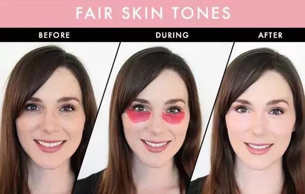 没有遮瑕如何正确遮瑕呢,遮瑕的正确方法图解