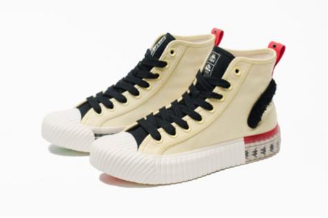 蜡笔小新和hellokitty联名款,kappa蜡笔小新联名可撕拉鞋怎么撕