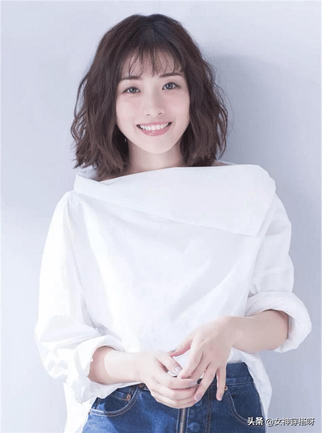 圆脸大方脸发型女2020流行发型,大圆脸女生适合的发型中分