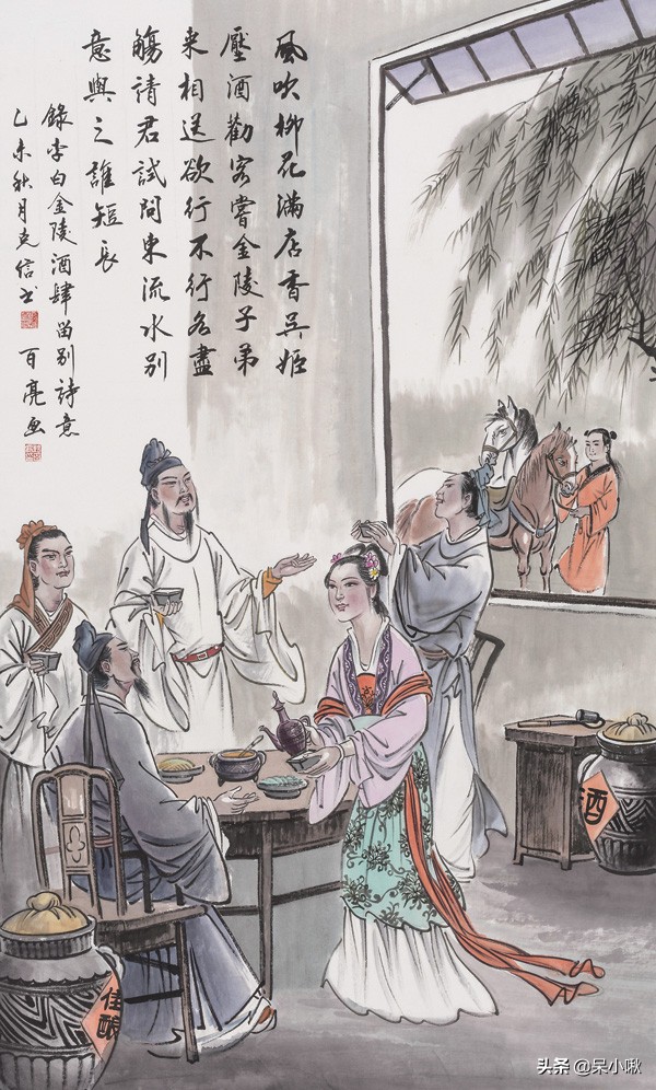 西安长安十二时辰胡姬酒肆好看吗,走进盛唐杜甫