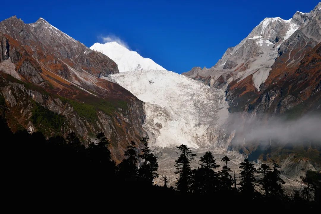 海螺沟著名景点高清图片,海螺沟旅游拍照攻略