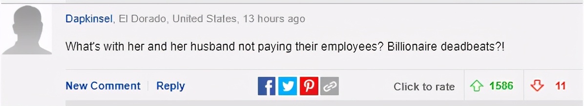 卡戴珊被打赏一百美金,卡戴珊被员工爆料