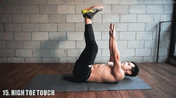 腹肌中腹高效训练,腹肌训练方法三个动作一天速成