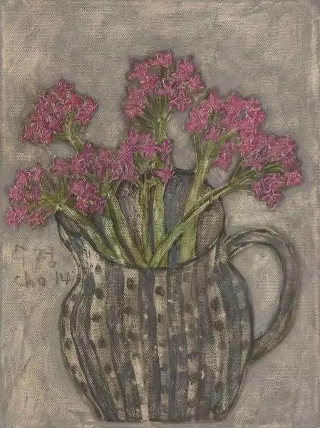 韩国女艺术家：卓秀英，画出来的雅致花草