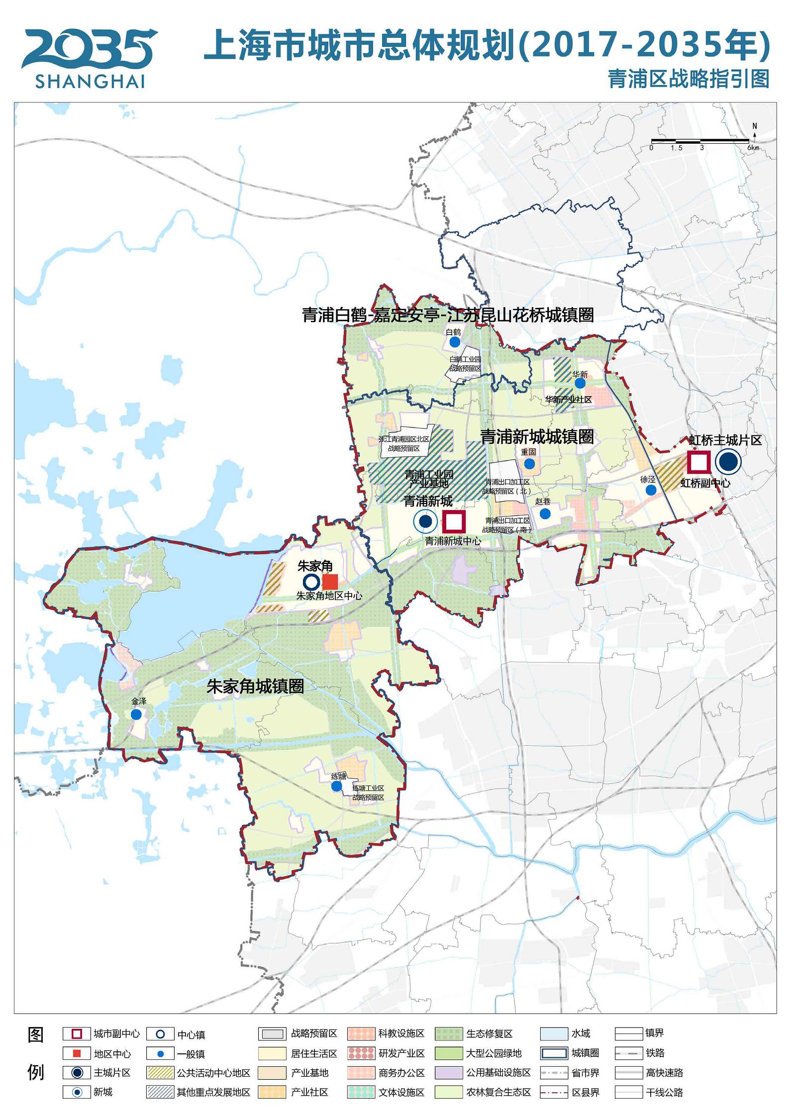 青浦城区的光芒常常被大虹桥掩盖,但它在上海市郊区中明显占优势