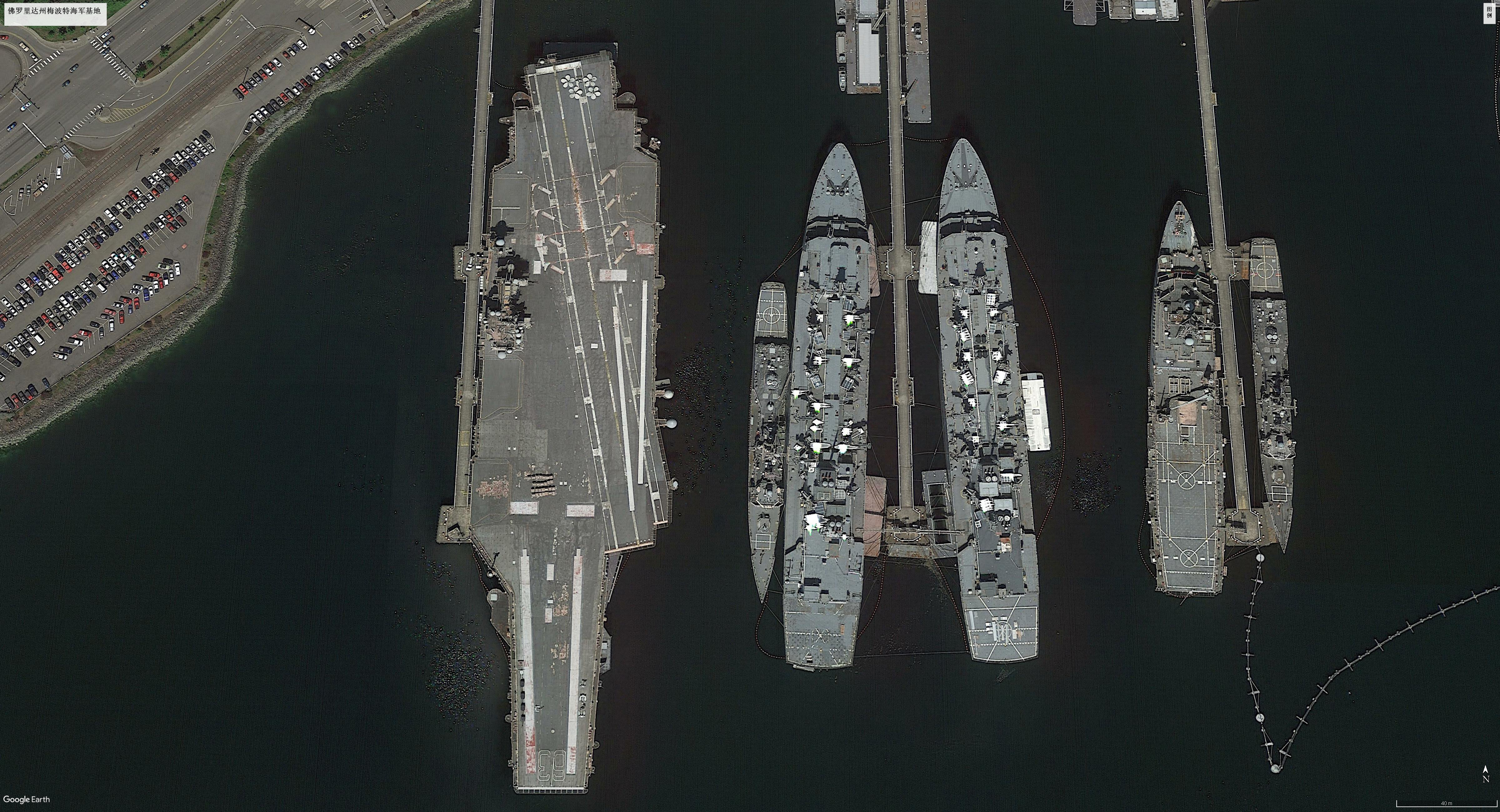 卫星地图观看美军海外军事基地,美军军事基地真实影像