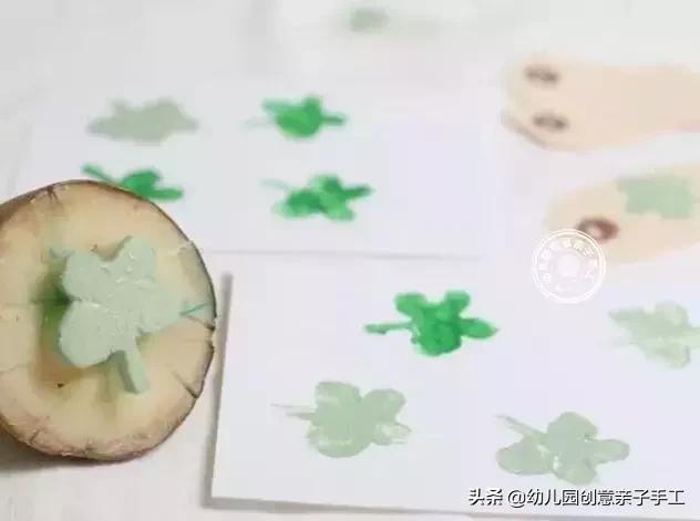 幼儿创意美术花瓣拓印,如何创作一幅优秀的蔬果拓印画