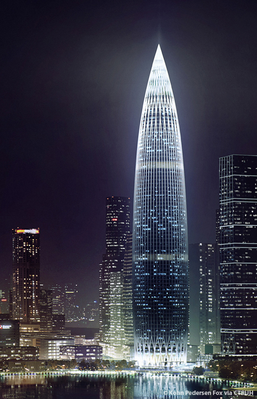 「华润超高层建筑作品」广西第一深圳第三高摩天大厦，项目赏析