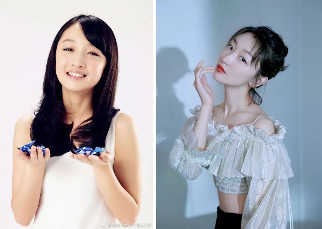 吴谨言模仿baby白头发,吴谨言与angelababy对比