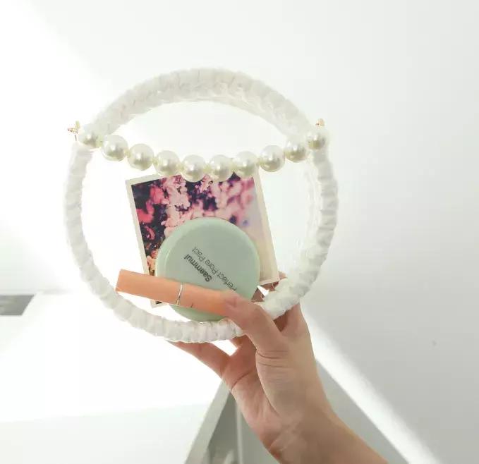 编织小香风材料包,手工diy小香风包编织教程