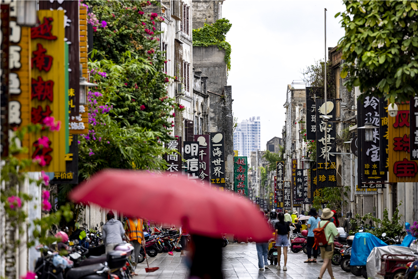 北海老街骑楼悬空门,北海骑楼老街地址