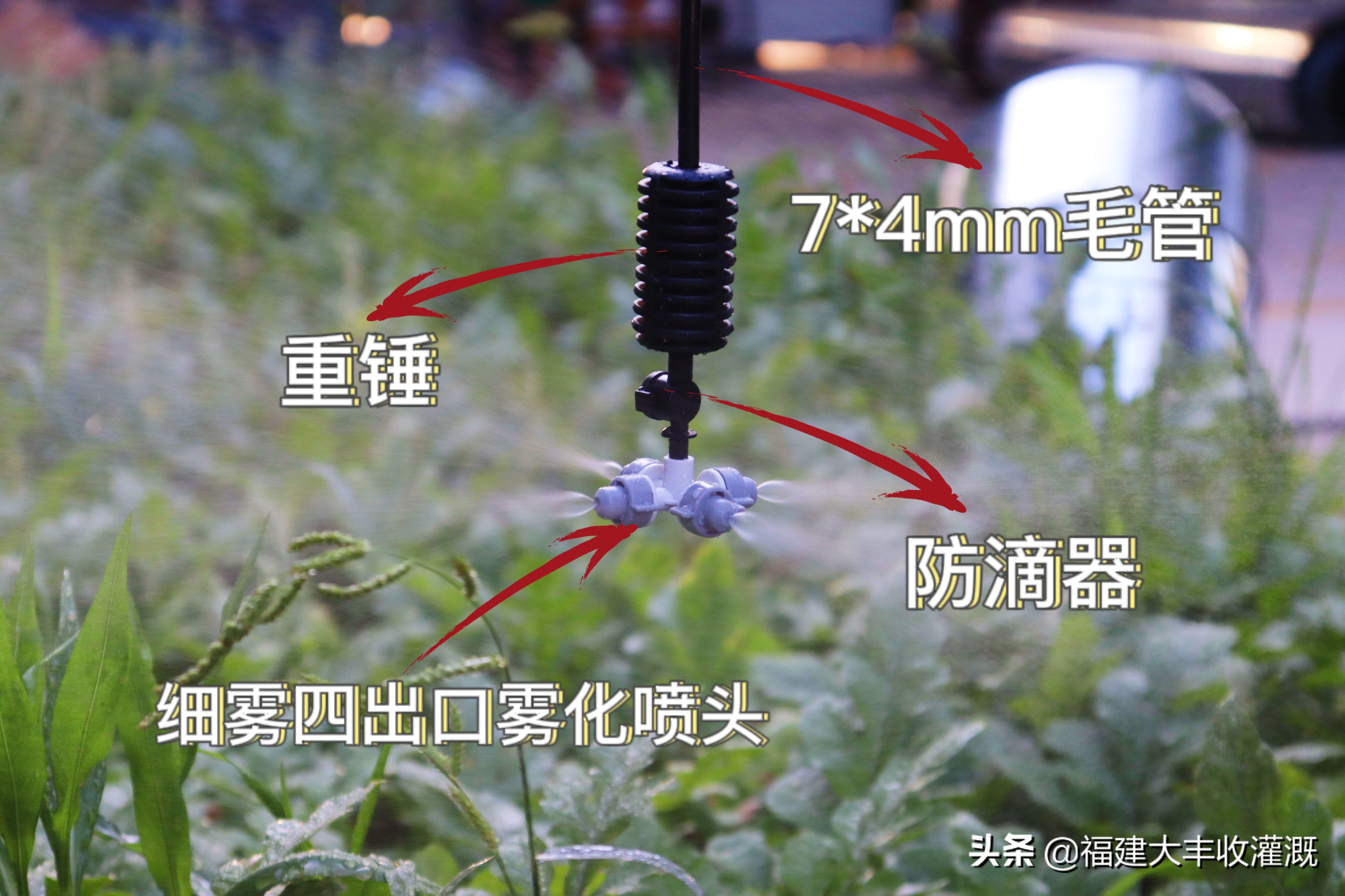 微喷灌溉设备全套喷头,微喷灌溉喷头原理